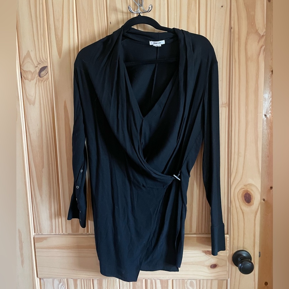 Helmut Lang Draped Top